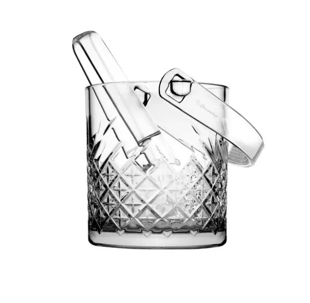 Balde para Gelo com Pinça - karat Pasabahce - Foto 3