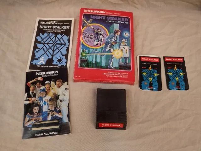 Night Stalker - Cartucho Original Completo P/ Intellivision