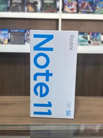 Celular Redmi Note 11 SE 5G 128gb Novo 12x Sem Juros Loja Fisica