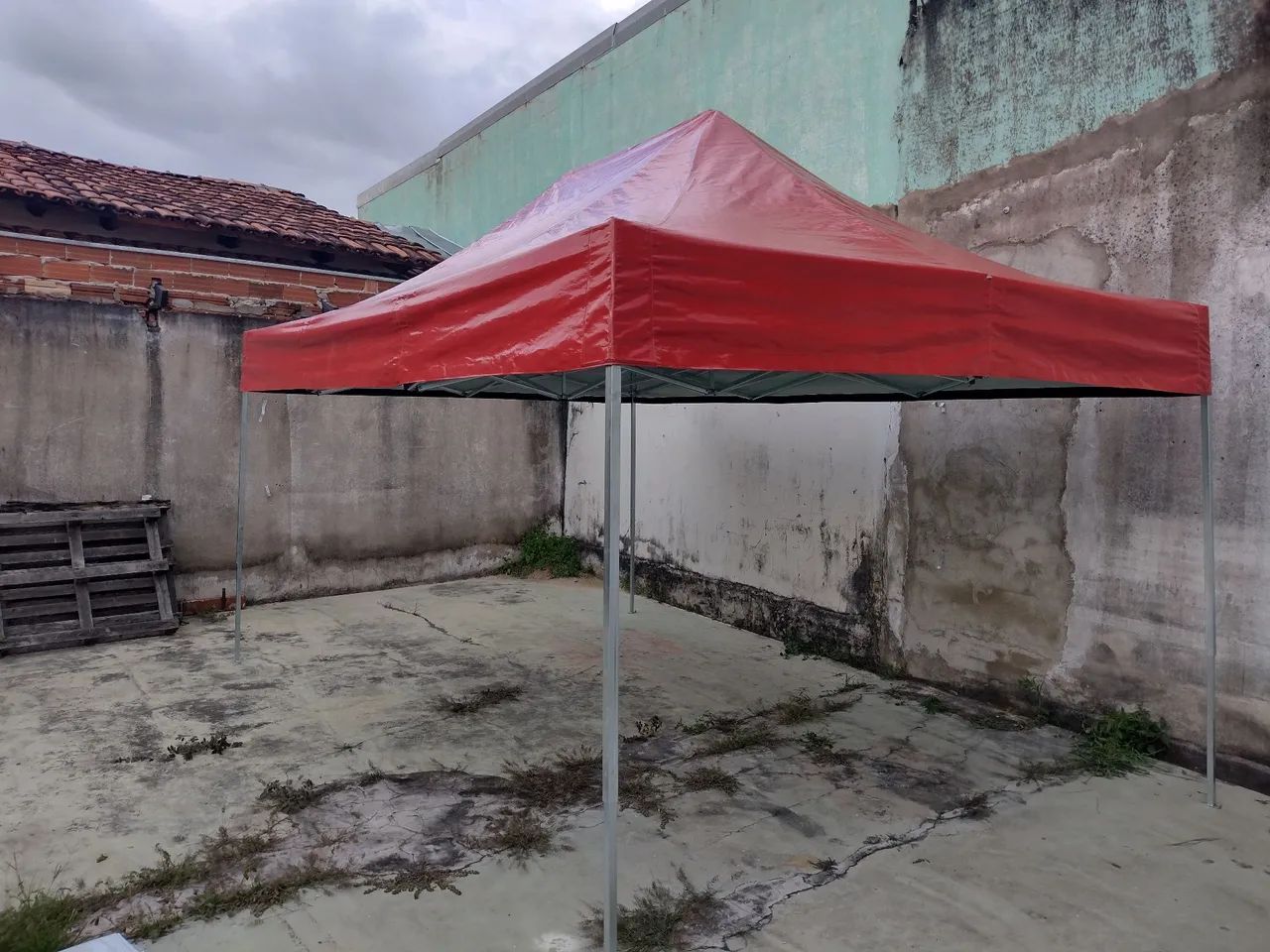 Promoção tenda 4,5x3 pvc - Foto 5