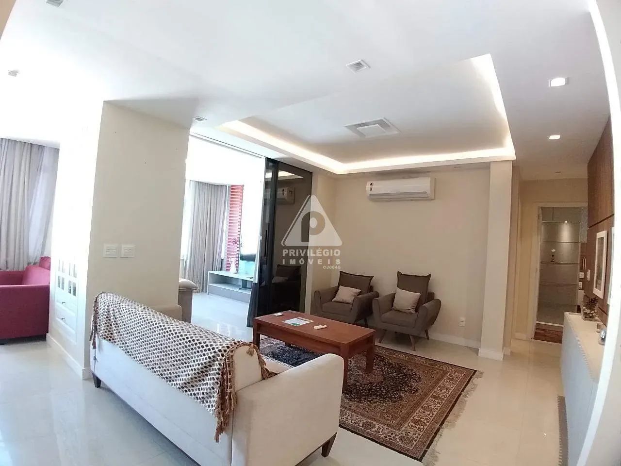 Apartamento 3 quartos, com vaga, mobiliado e vista mar, em Copacabana - Foto 5