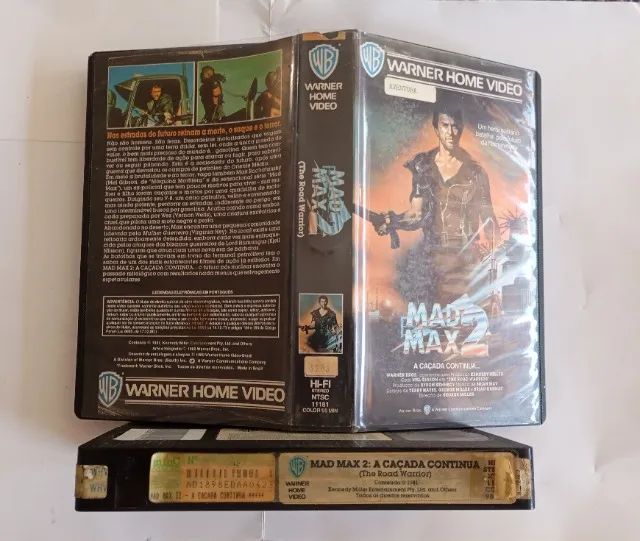 VHS Legendado Mad Max 2 A Caçada Continua