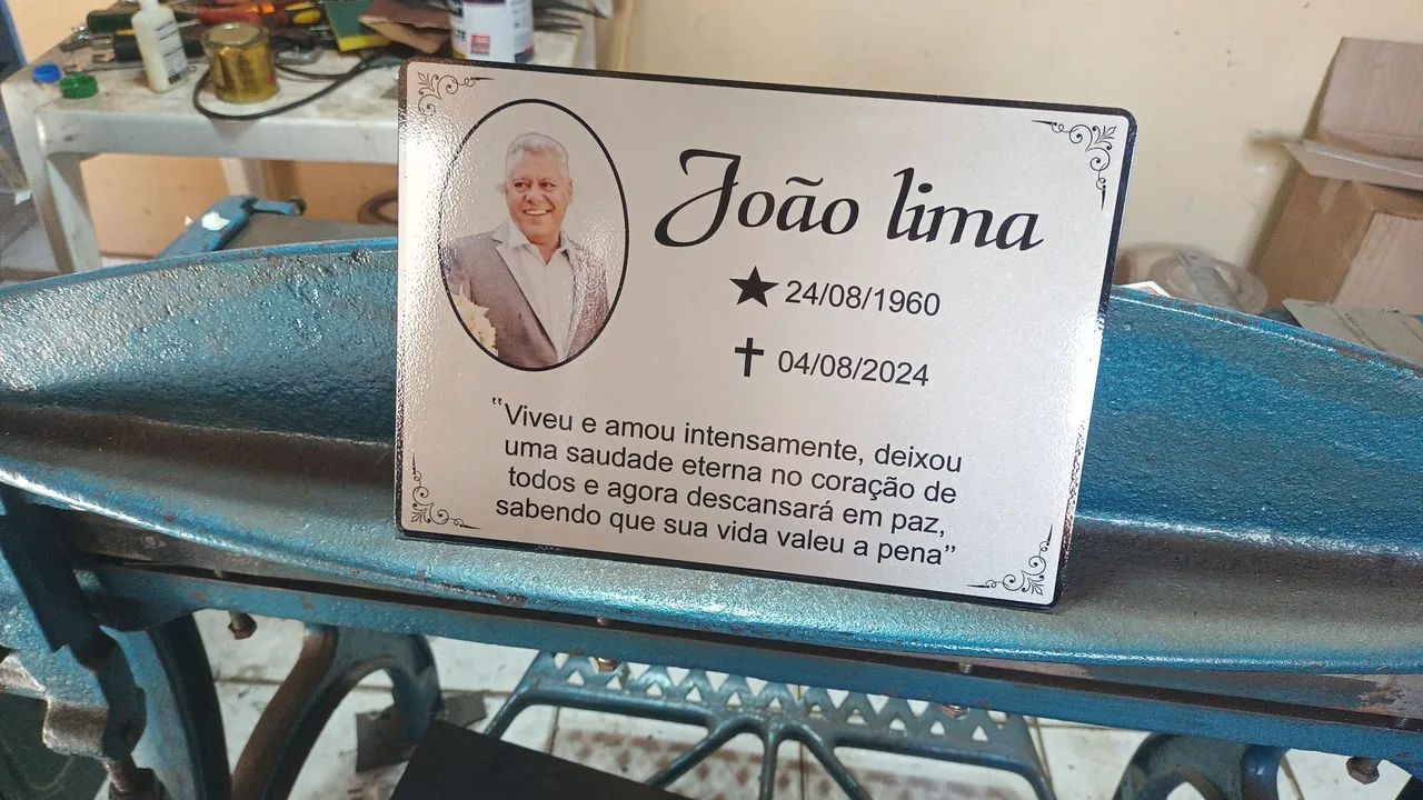 Placa de endereço pronto em 1 hora - Foto 3
