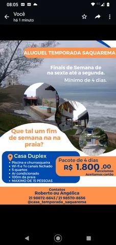 Casa Saquarema Temporada 120m da Praia da Vila - Foto 12