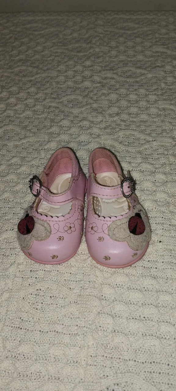 Sapatinhos Bebê Menina Rosa17