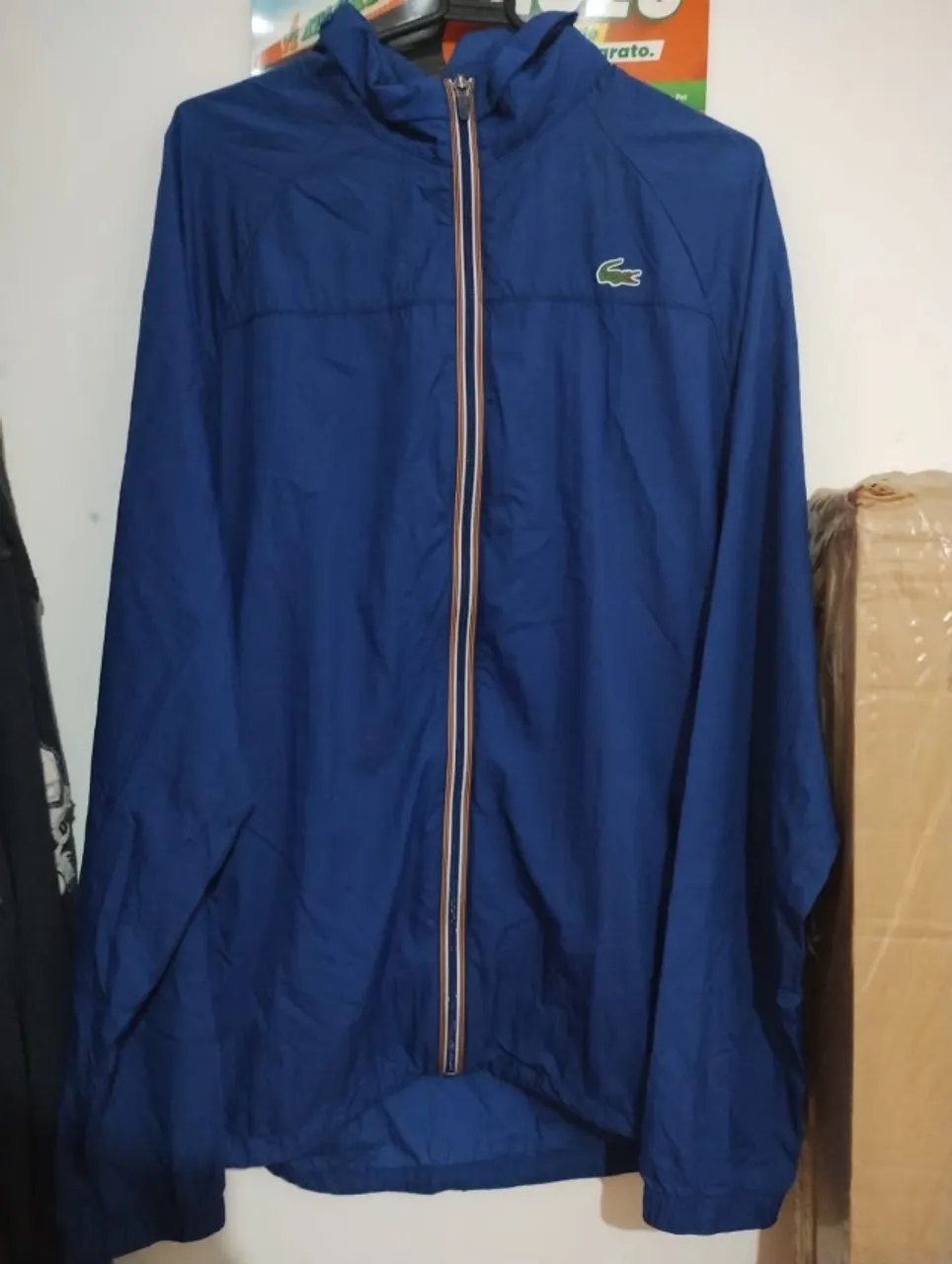 Jaqueta Lacoste Azul Marinho - Original