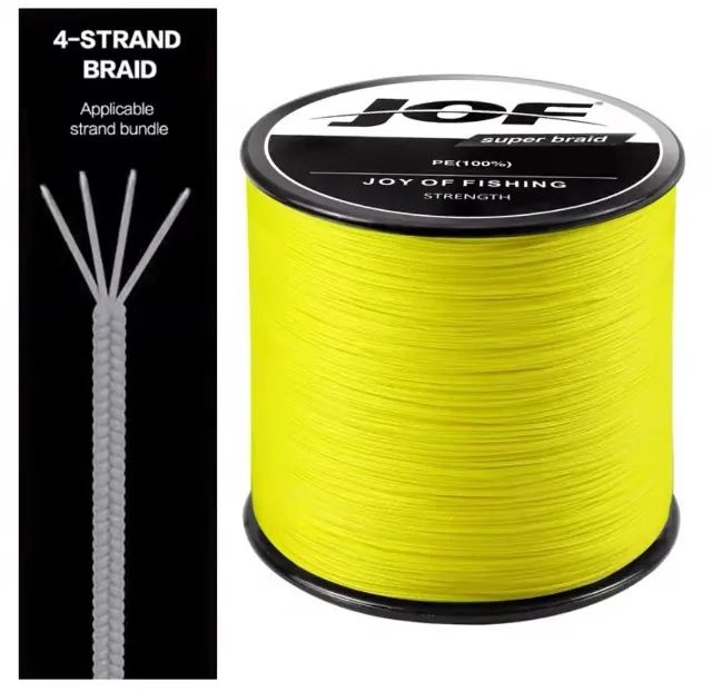 Linha de Pesca Multifilamento JOF - Resistência e Alto Desempenho 