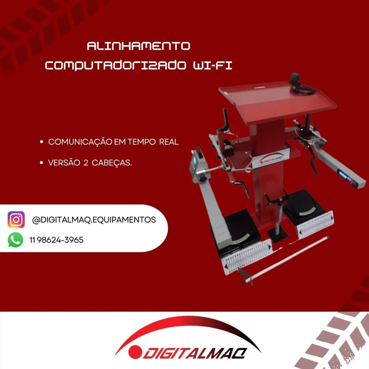 Alinhador computadorizado DIGITALMAQ 