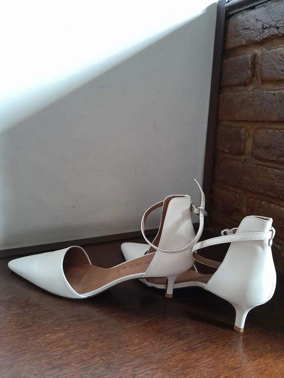 Scarpin branco marca Vicenza  - Foto 2