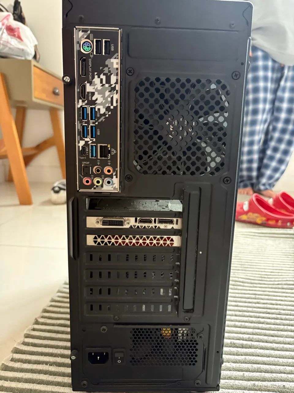 Pc gamer amd rysen 7 AMD RYZEN 7 5700X, placa de video gtx 1650 super - Foto 2