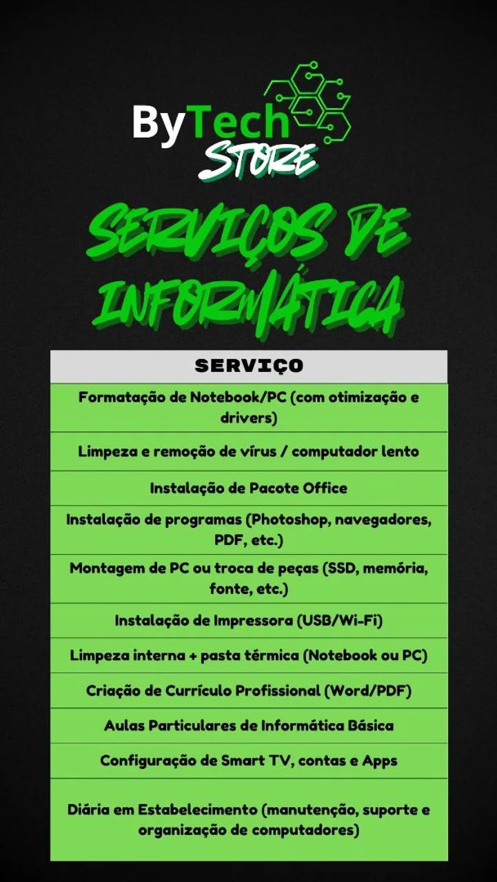Serviços de Informática em Maceió 
