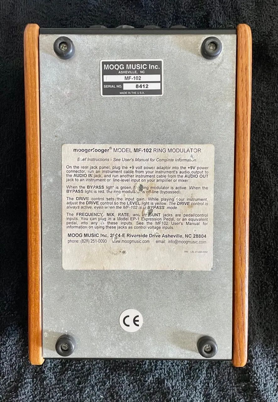 Moog Moogerfooger Ring Modulator MF-102  - Foto 3