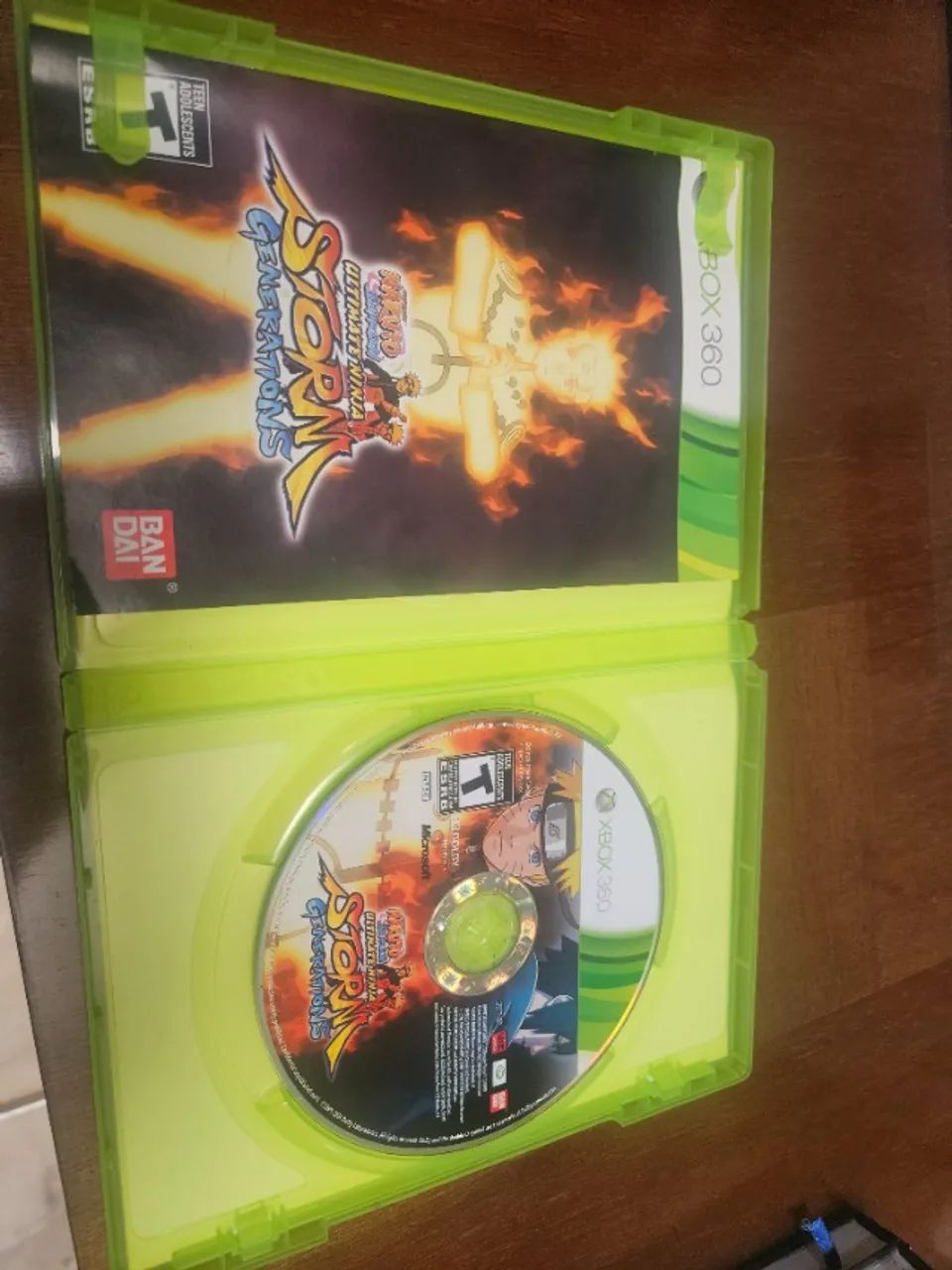 naruto ultimate xbox 360 original estado de novo 