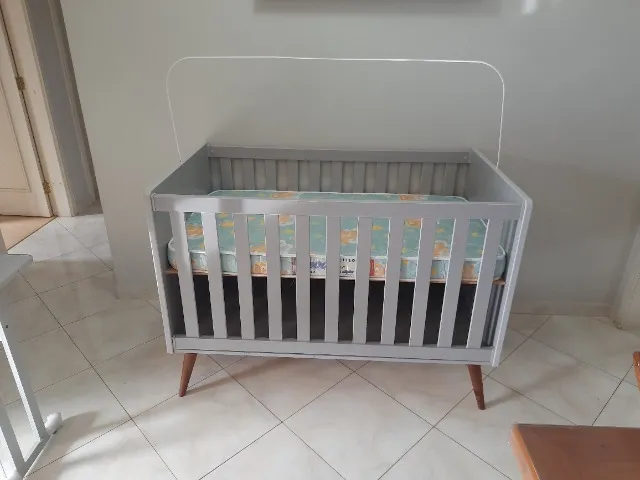 Berço que vira mini cama