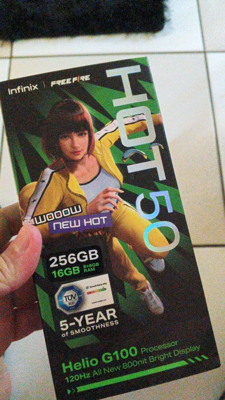 Infinix Hot 50 Edição Free Fire