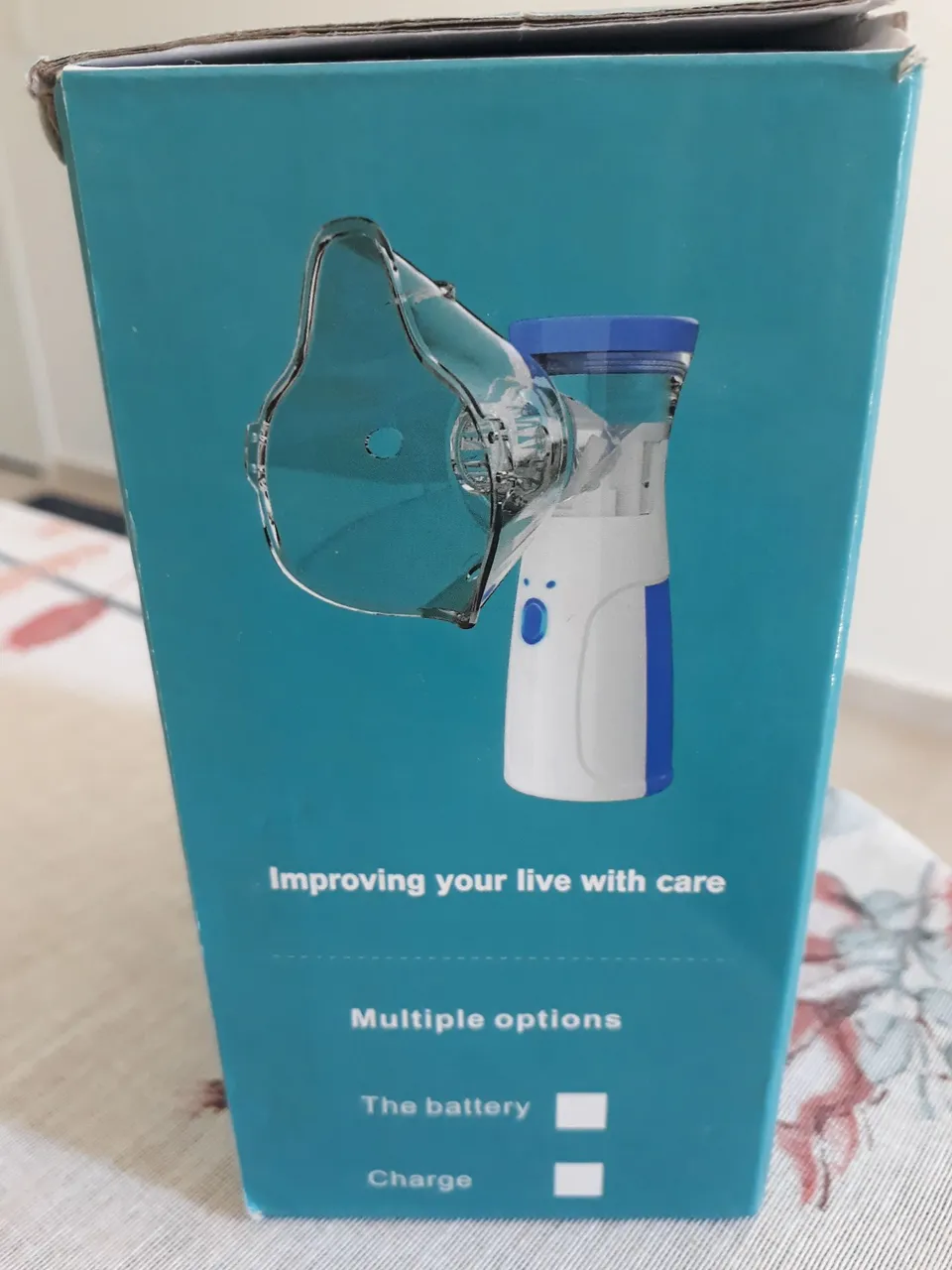 Nebulizador ultrassonico portátil 