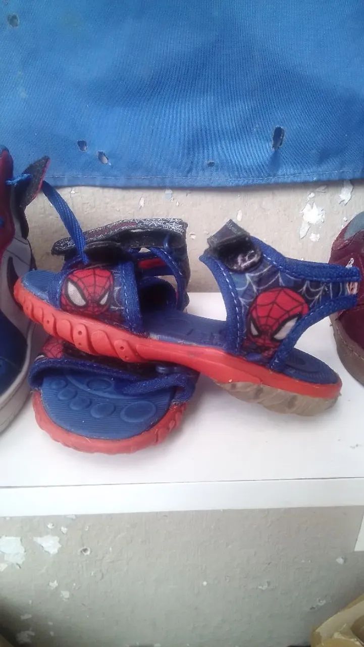 Sandália Infantil Homem-Aranha - Crik Anatômico