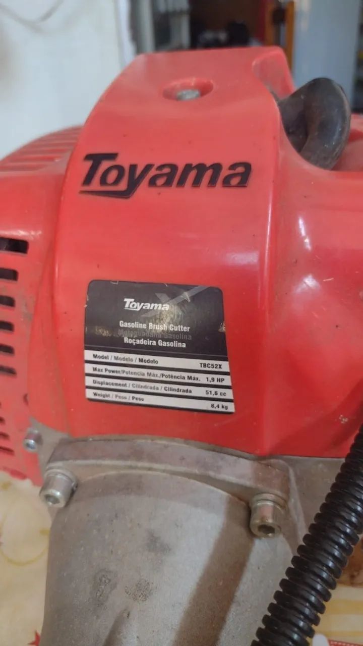 Roçadeira a gasolina Yamaha 52 cilindradas - Foto 4