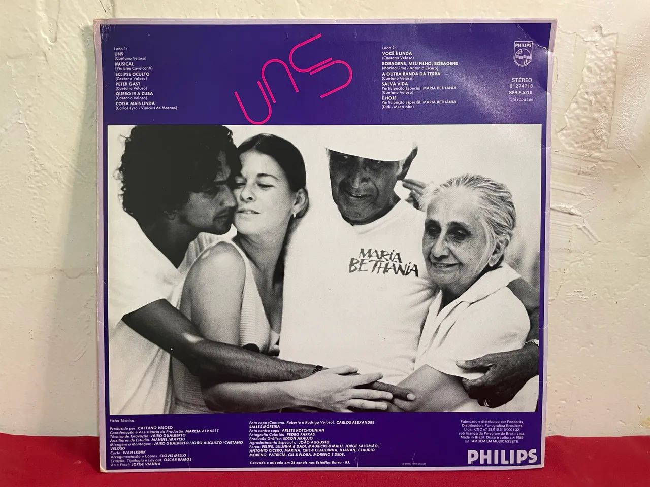 Disco de Vinil Caetano Veloso Uns  - Foto 2