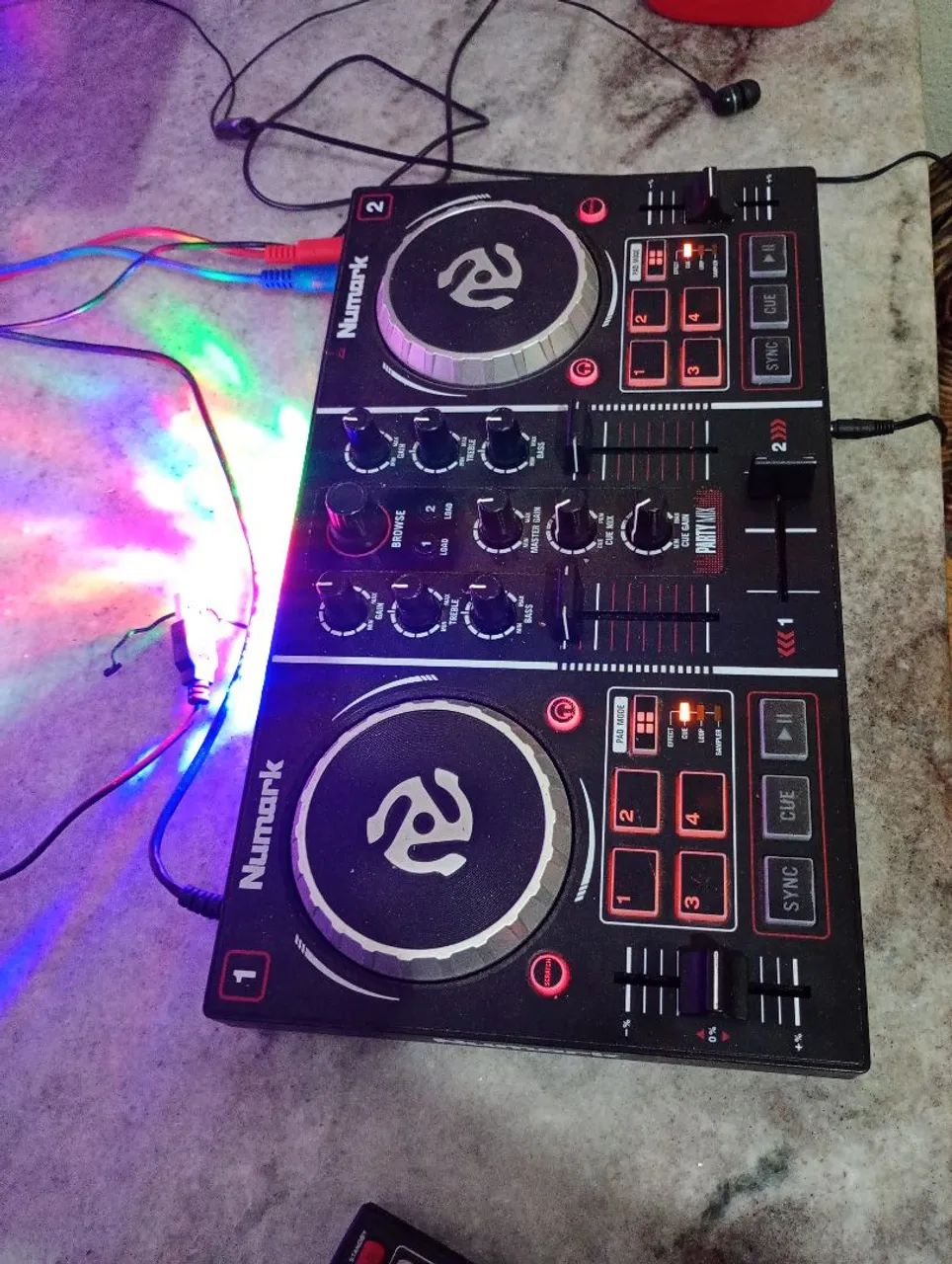 Mesa de Som Numark Party Mix DJ - Foto 4