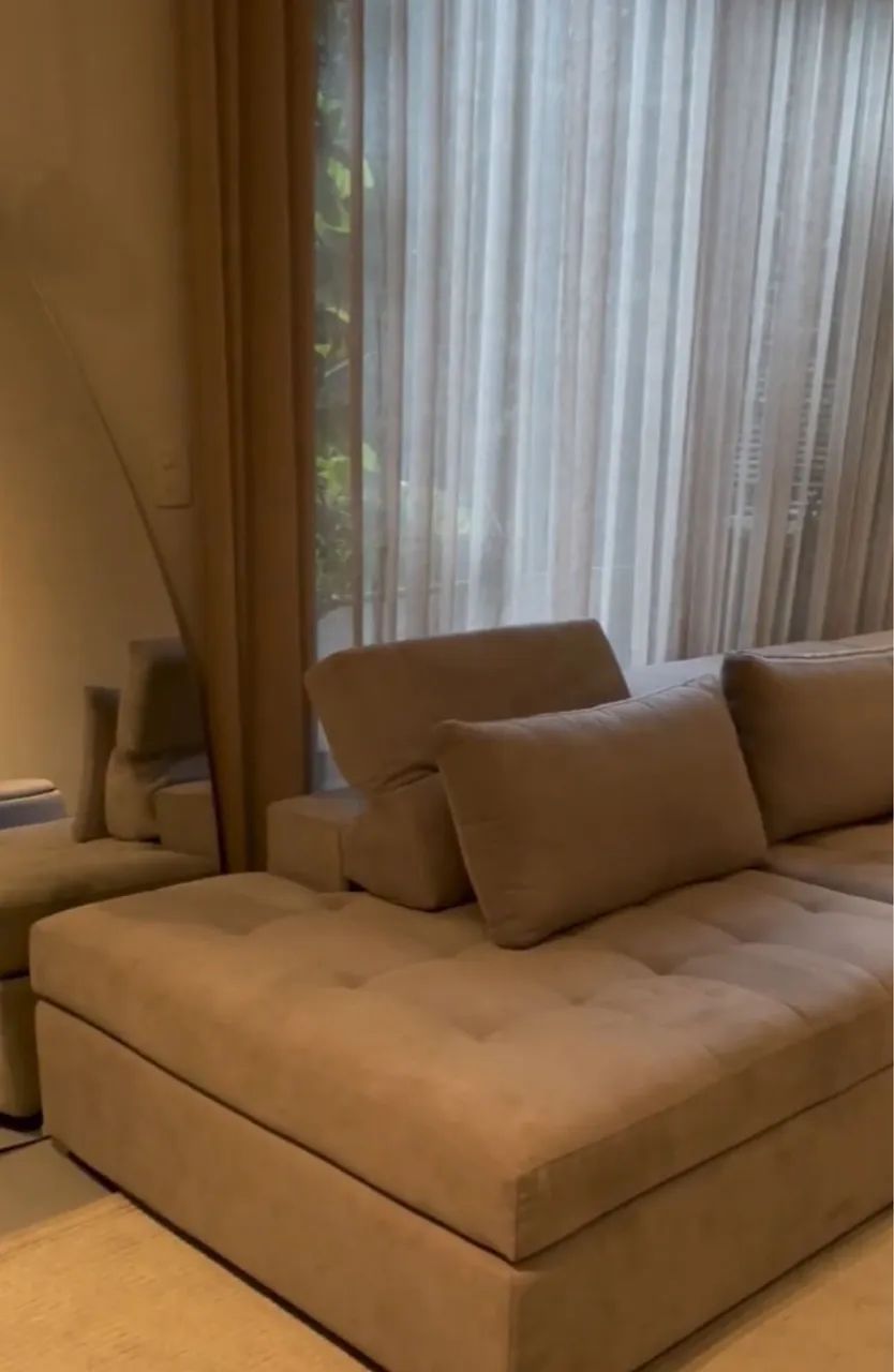 Sofá Retrátil e modular de Luxo