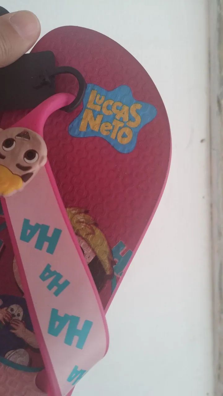 Chinelo Ipanema Infantil Luccas Neto Rosa - Foto 2