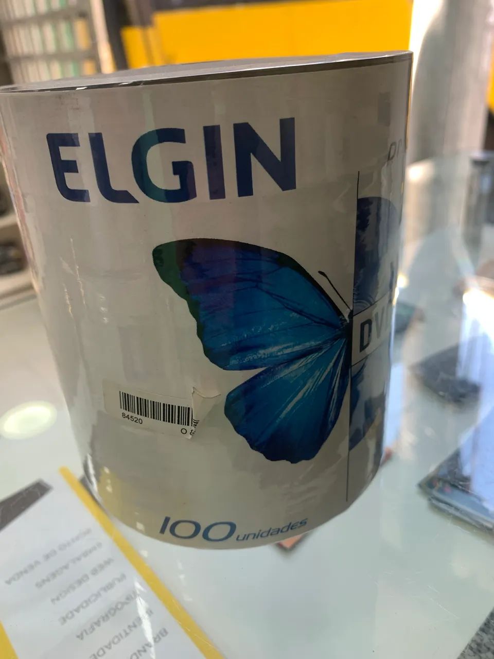 100 unidades DVD-R Elgin