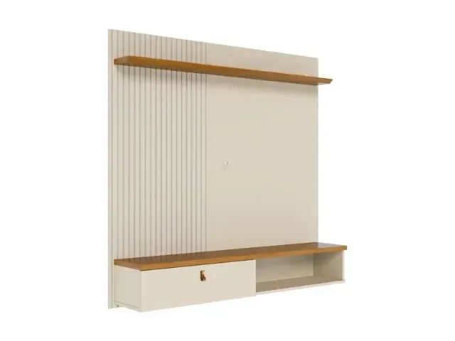 Painel Frisado para TV até 55 Polegadas 1 Porta Iris Madetec - Foto 2