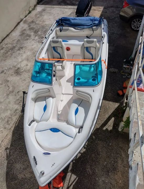 Lancha impecável com motor Mercury - Foto 2