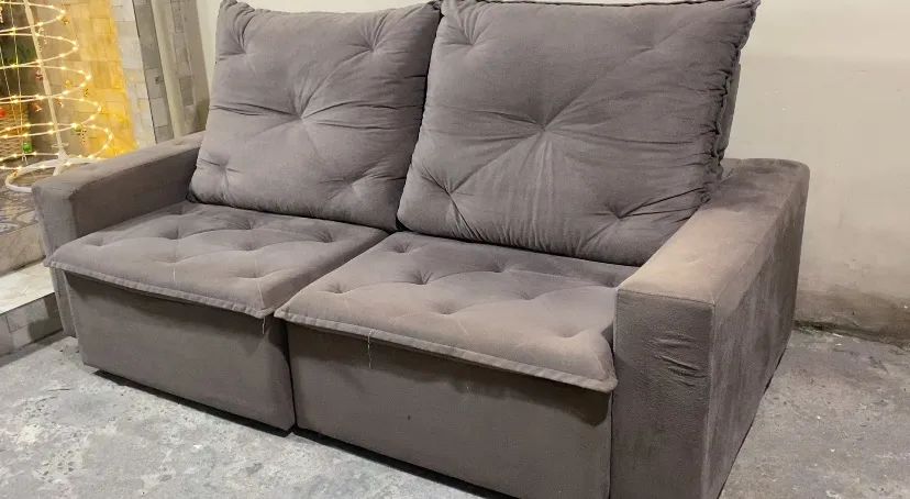 Sofá Retrátil reclinável 64842101164674120