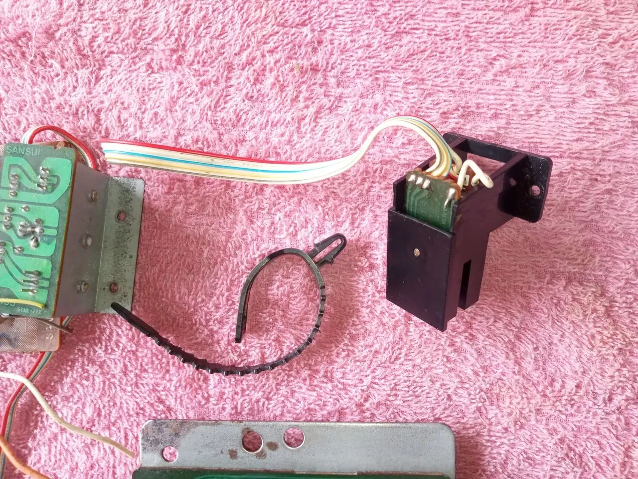 Toca Discos Sansui PL 50 Placas Internas COMPLETO - Foto 4