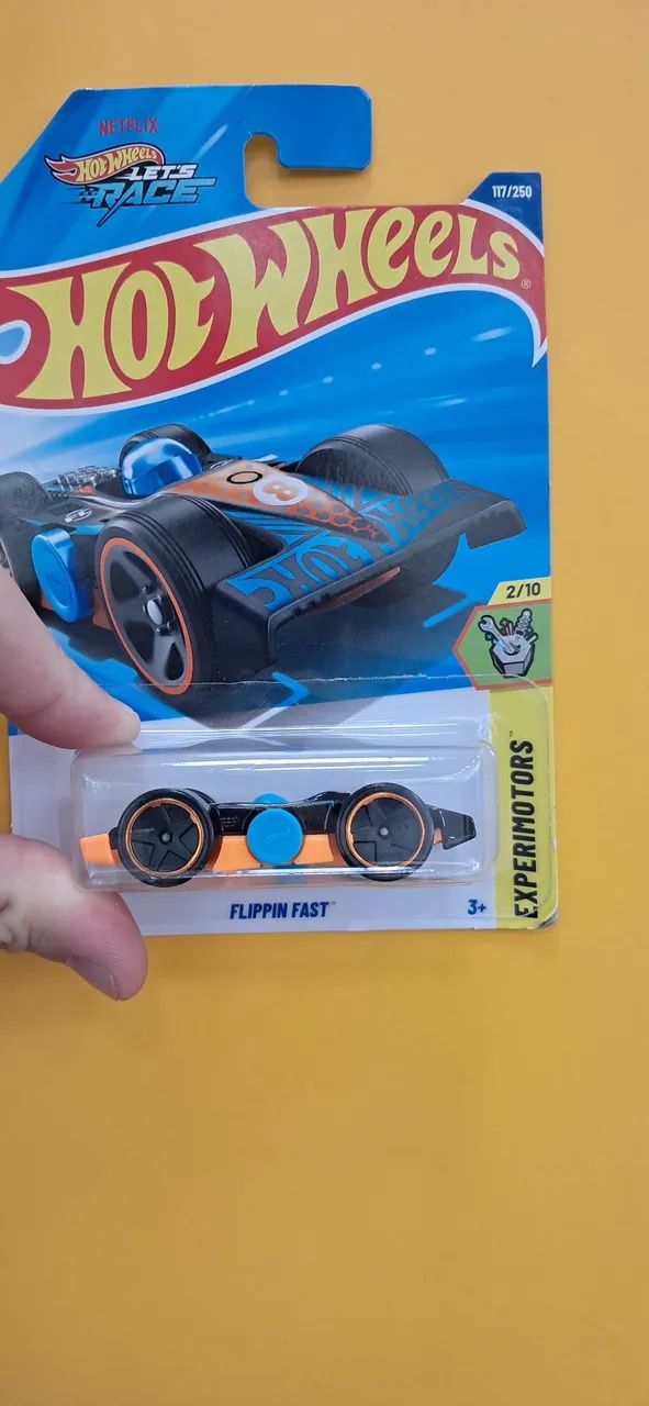 Hot Wheels Expermotors Flippen Fast - Novo
