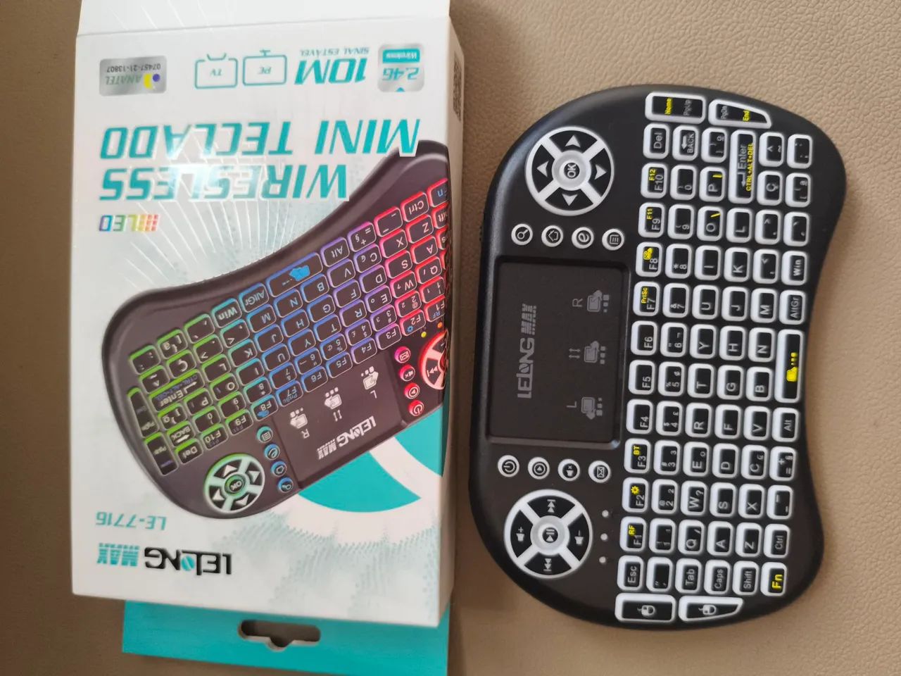 Mini teclado wireless para TV PC - Foto 2