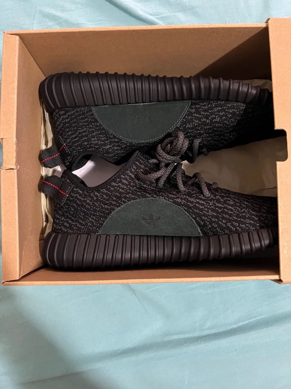 Adidas yeezy boost 350 pirate black - Foto 5