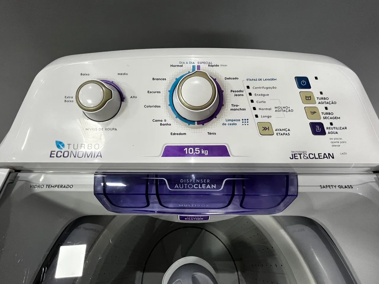 Máquina de Lavar Roupa Electrolux LAC11 10,5kg - Foto 6