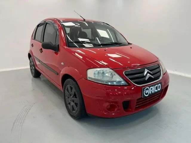 C3 2012 Glx 1.4 Vermelho  - Foto 3