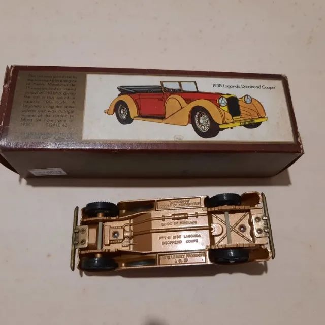 Matchbox Models Of Yesteryear Y-11 1938 Lagonda- Tenho Outros - Foto 5