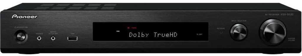 Receiver Slim Pioneer VSX-S520 5.1 Atmos Wi-fi Bluetooth 4K Novíssimo!