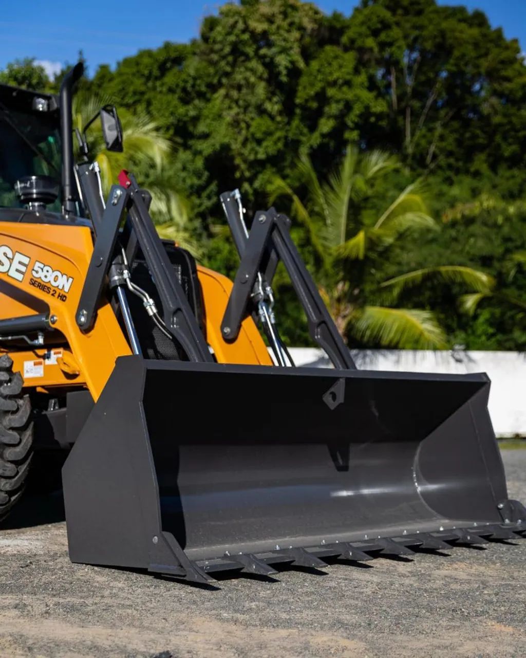 Retroescavadeira Case 580N - Foto 4