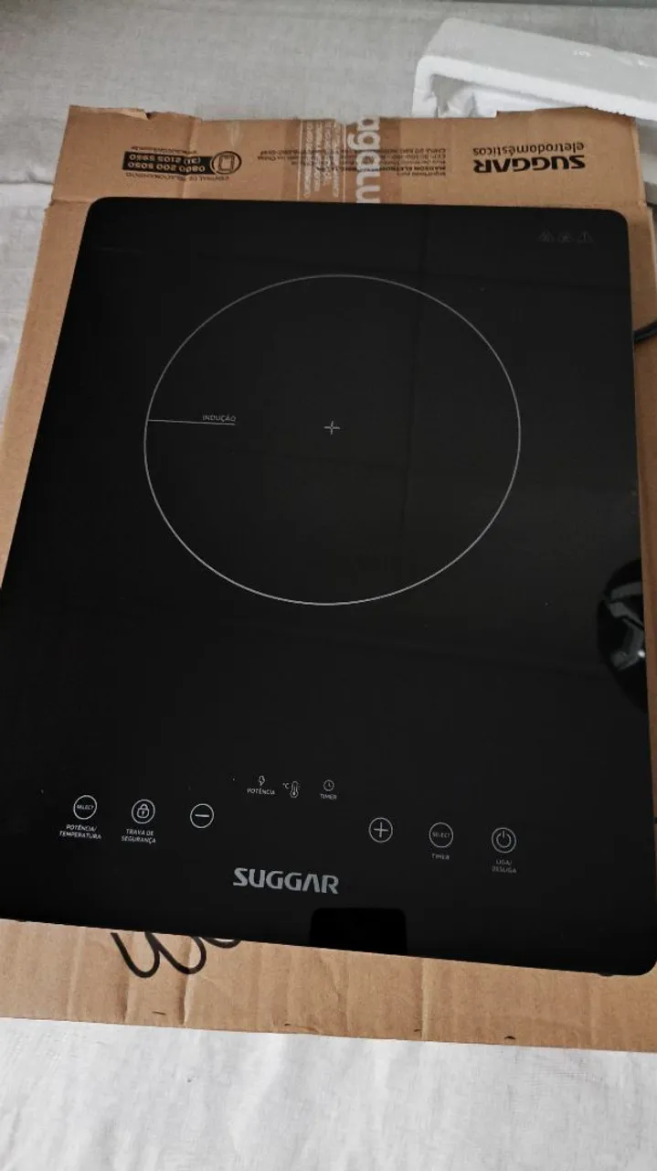 Cooktop de Indução Suggar 1 Boca - Novo