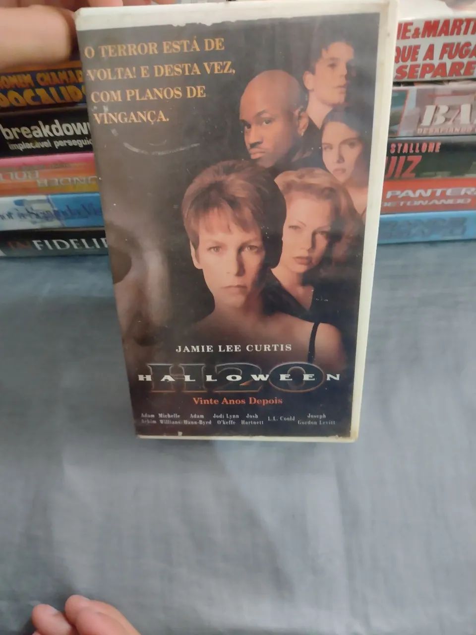 Vhs fita de vídeo Halloween H20 dublado