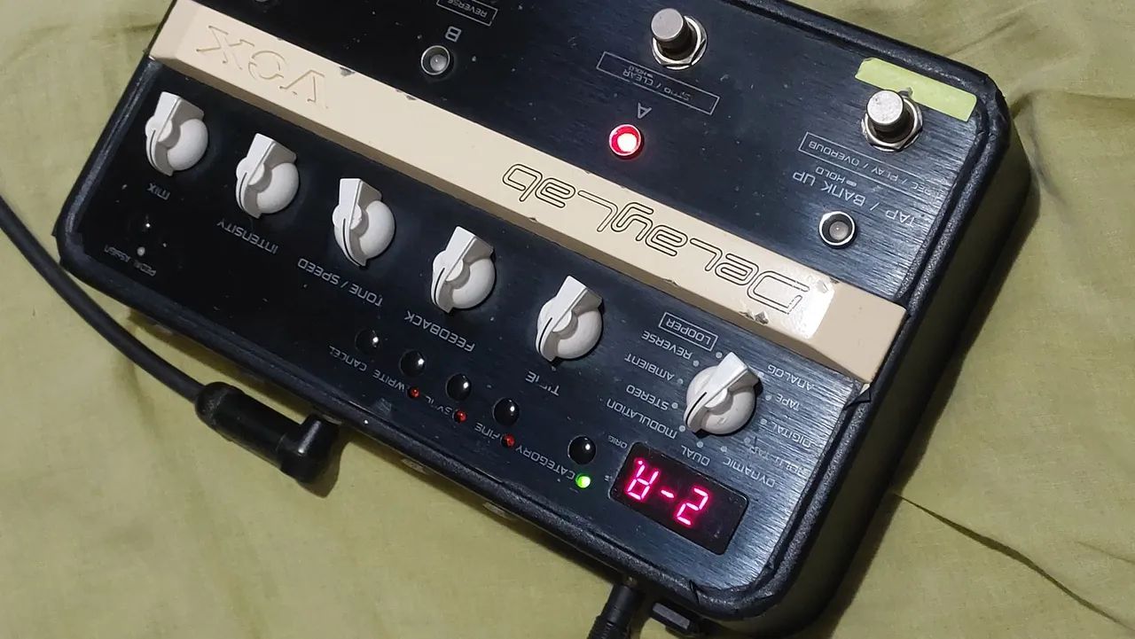 Pedal de delay Vox delaylab - Foto 3