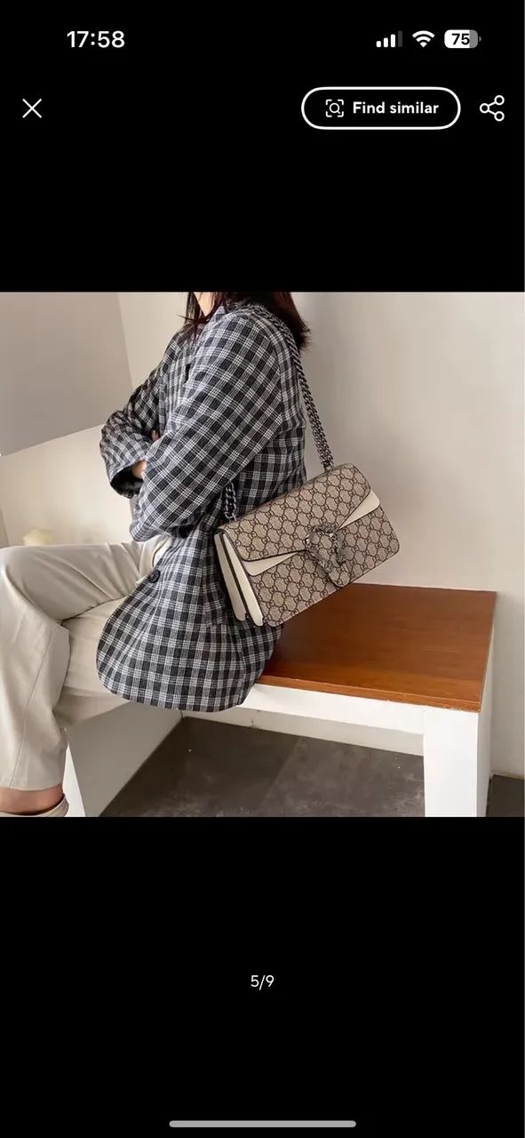 Lindíssima Bolsa Transversal Luxo - Foto 4