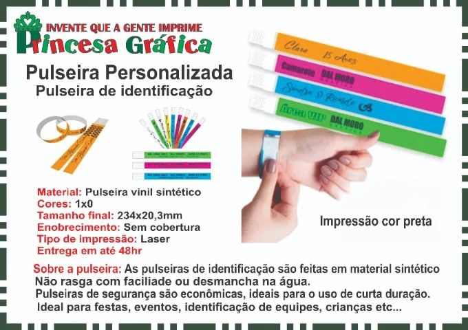 Pulseira Personalizada