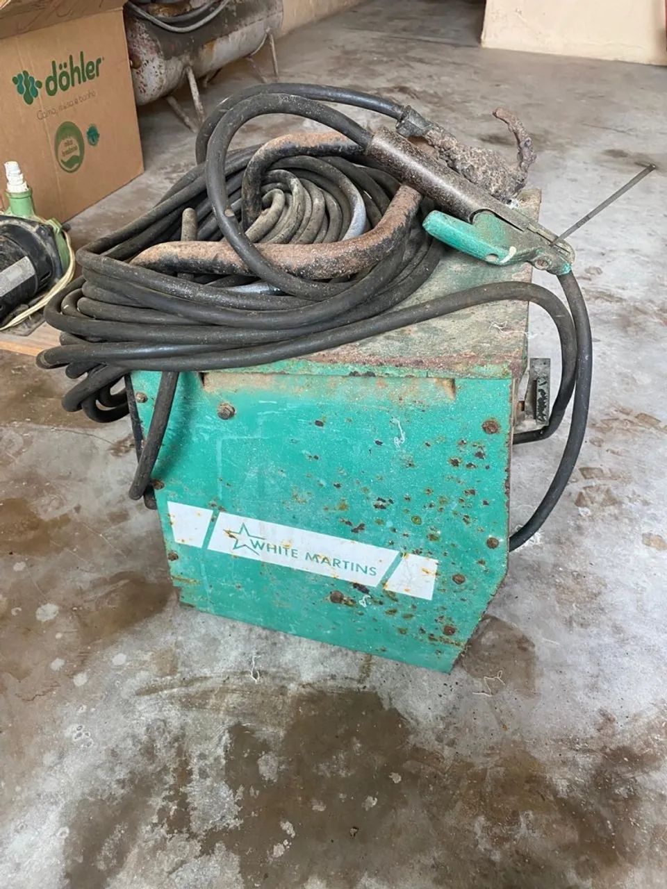 Maquina de solda TRANSFORMADORA 200 amperes 