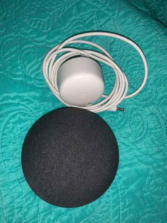 Google Nest Mini 2ª Geração - Preto - Foto 3