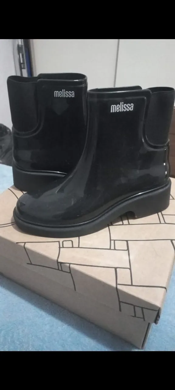 Bota Melissa Preta