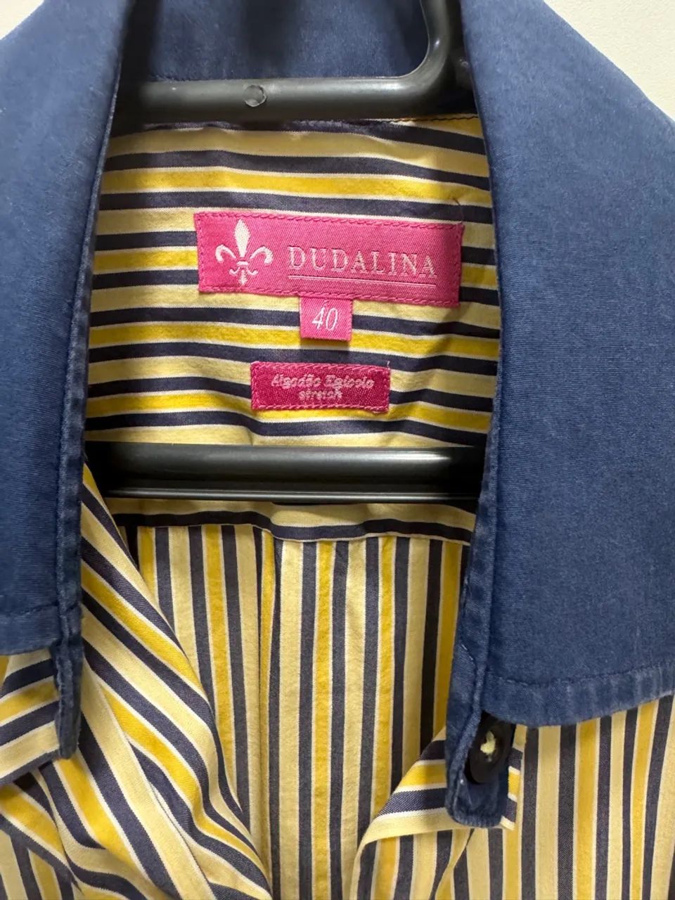 Camisa social listrada Dudalina - Foto 2