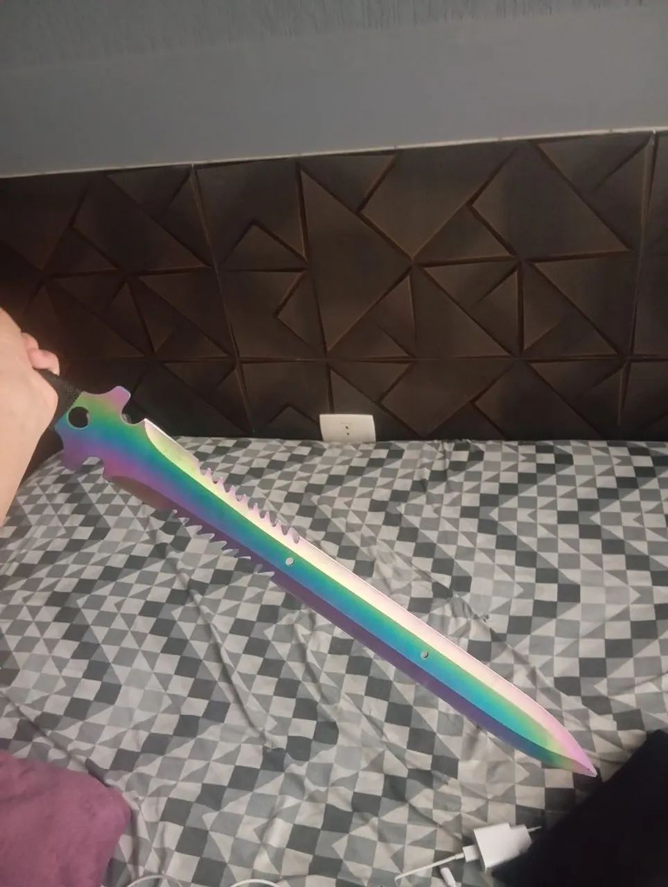 Espada de anime decoração bem afiada 64288121036417122