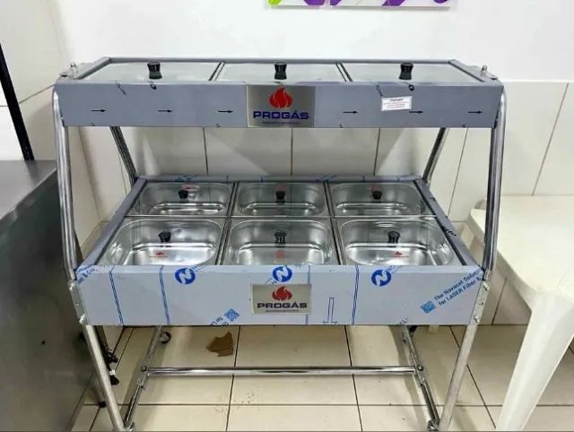 BUFFET 6 CUBAS QUENTES COM 3 NEUTRAS PROGÁS NOVO